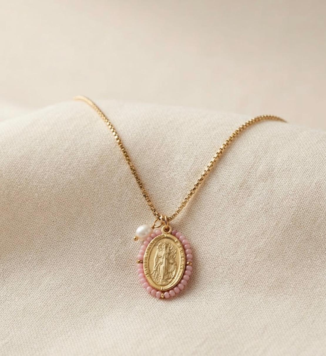 Saint Michael the Archangel necklace