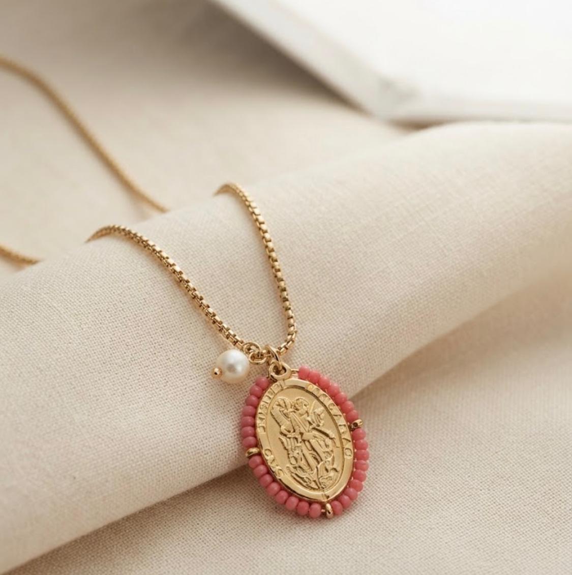 Saint Michael the Archangel necklace