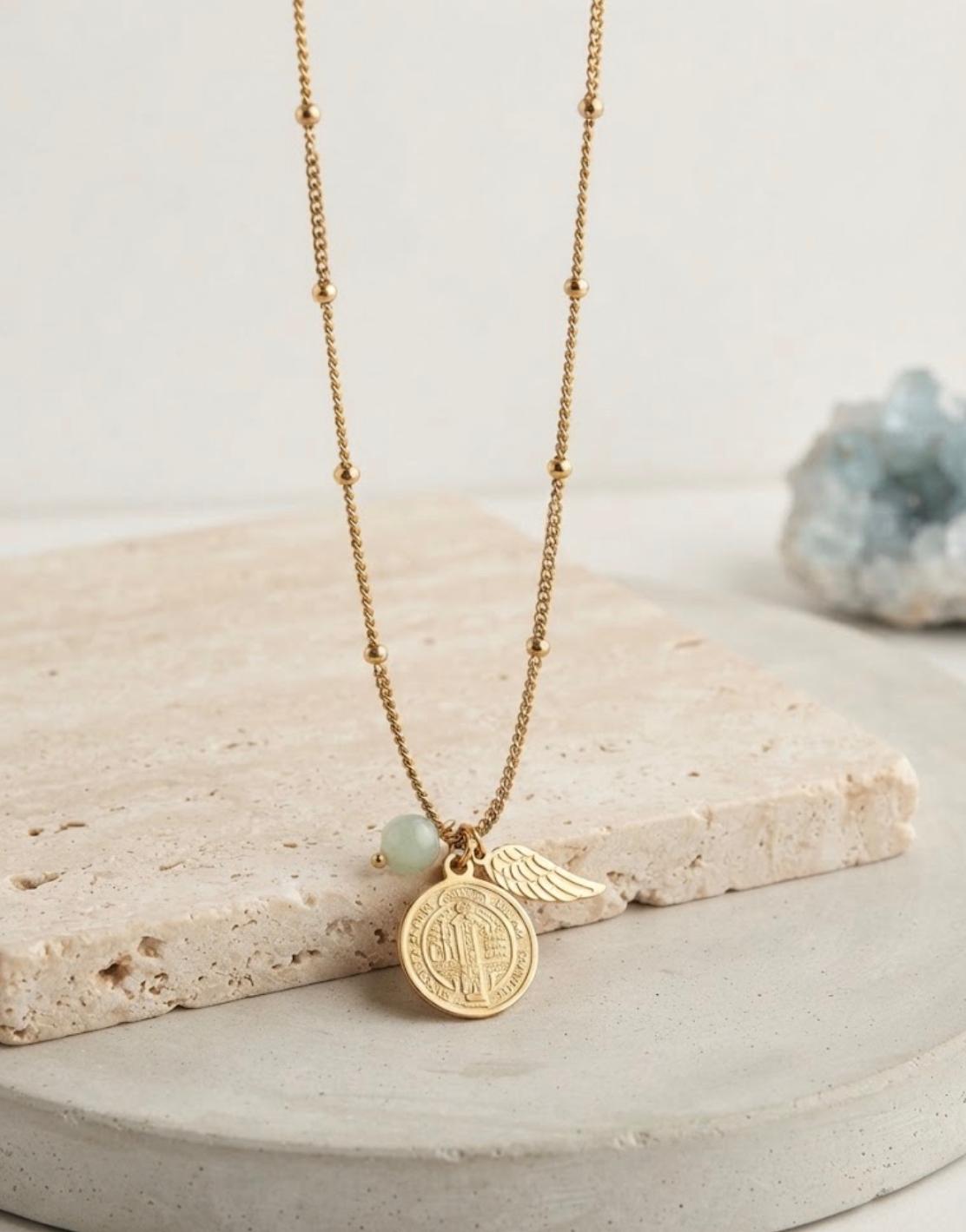 Saint Benedict Protective Necklace