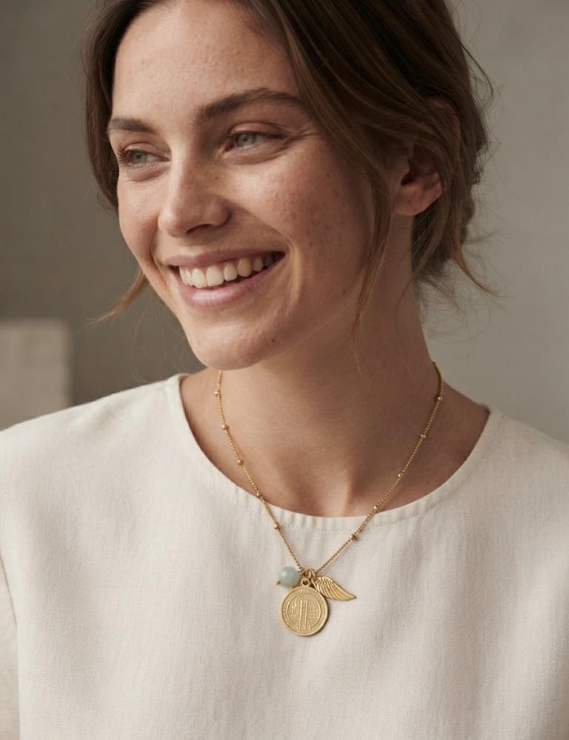 Saint Benedict Protective Necklace